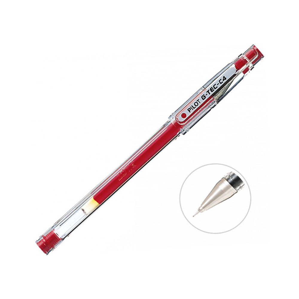 Στυλό Pilot Hi-tec-C 0.4mm κόκκινο (BL-GC4-R)