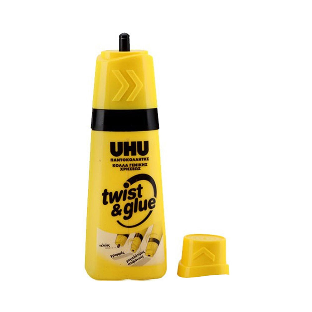 Κόλλα UHU twist & glue παντοκολλητής 90ml