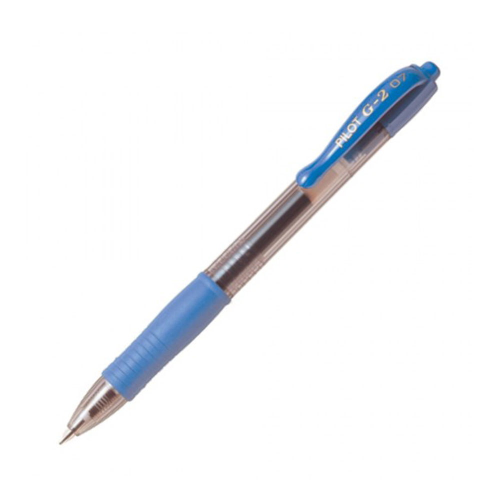 Στυλό Pilot G-2 0.7mm με γαλάζιο μελάνι G-2 βεραμάν (BL-G2-7-SB)