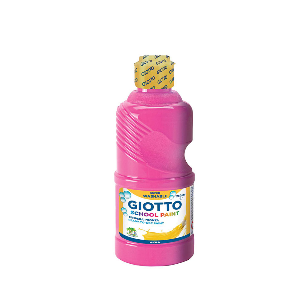 Τέμπερα σχολική Giotto μπουκάλι 250ml 530810 ματζέντα