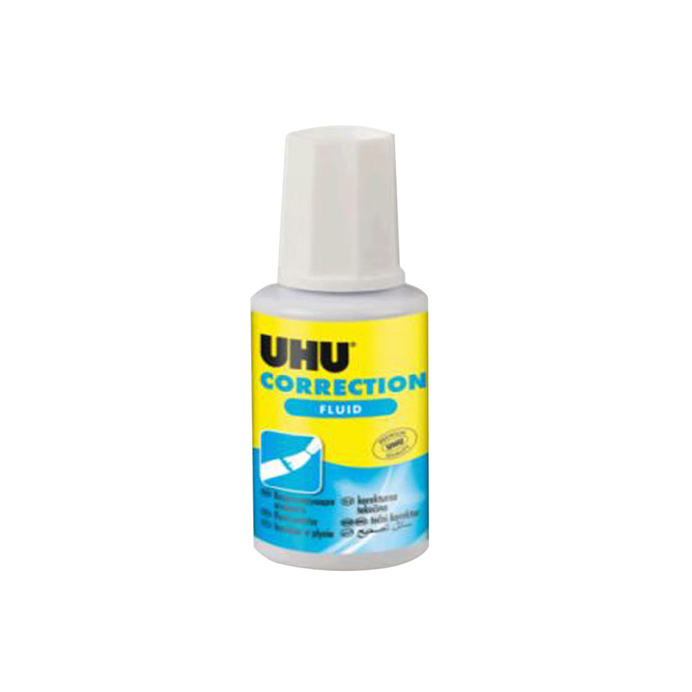 Διορθωτικό υγρό UHU με πινέλο correction fluid 20ml