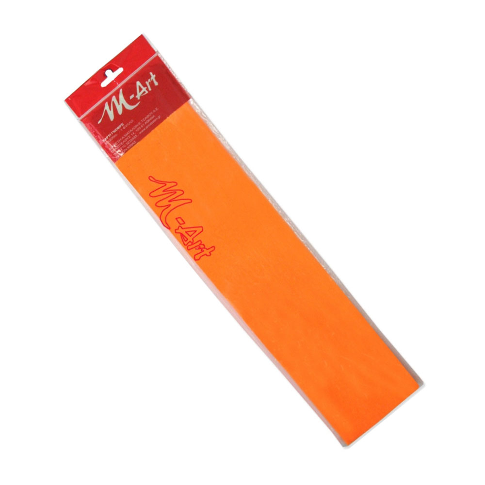 Χαρτί γκοφρέ Metron art 50X200cm πορτοκαλί (828.80.15)