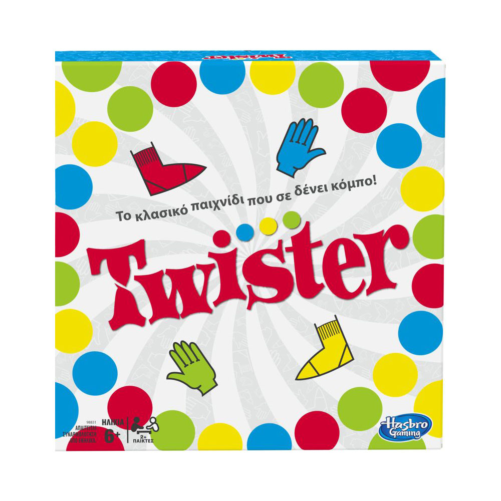 Επιτραπέζιο παιχνίδι Hasbro twister παιδικό (98831)