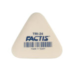 Γόμα σβήστρα Factis tri-24 λευκή μαλακή τριγωνική (000036250)