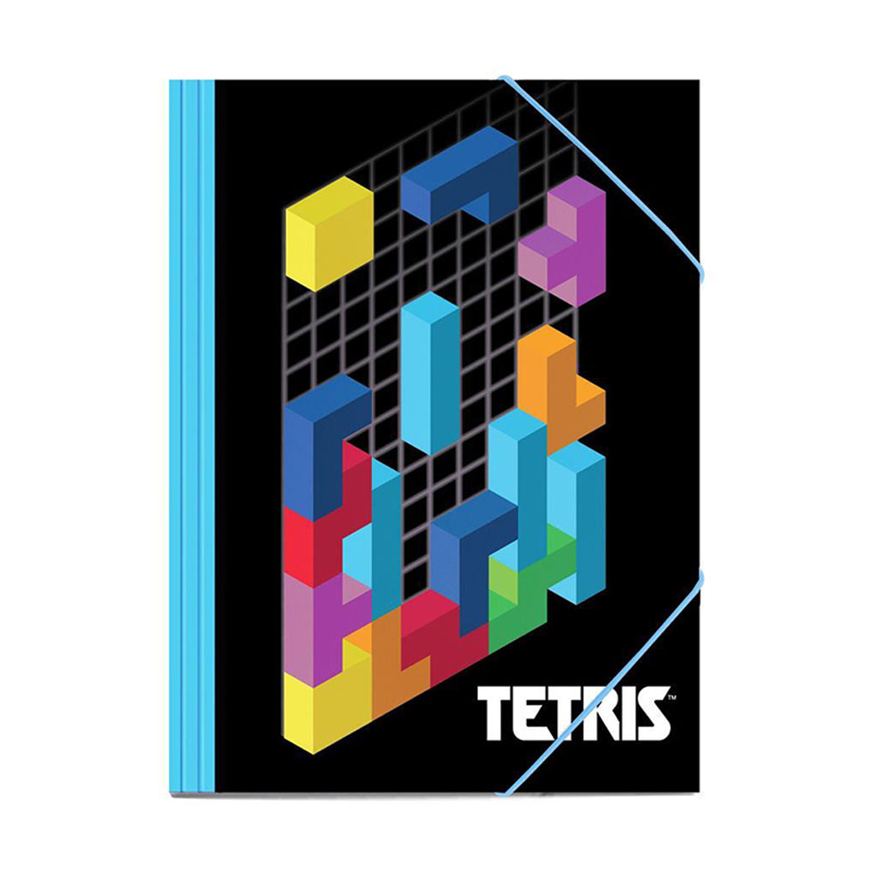 Φάκελος λάστιχο χάρτινο 25Χ35 Tetris