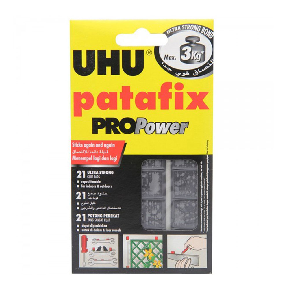 Κόλλα πλαστελίνη UHU patafix pro power de 12 έως 3kg
