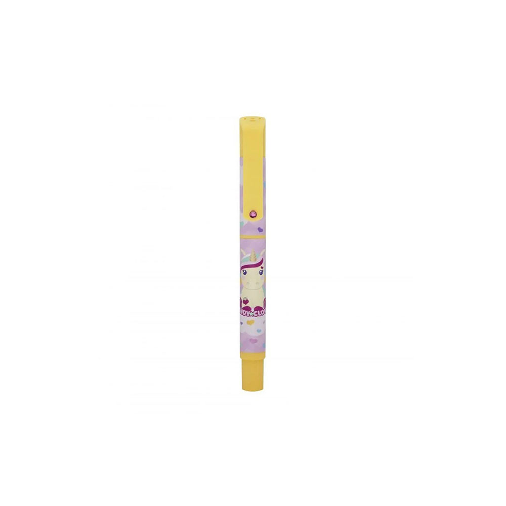 Στυλό μονόκερος Jazzy Candy Cloud κίτρινο