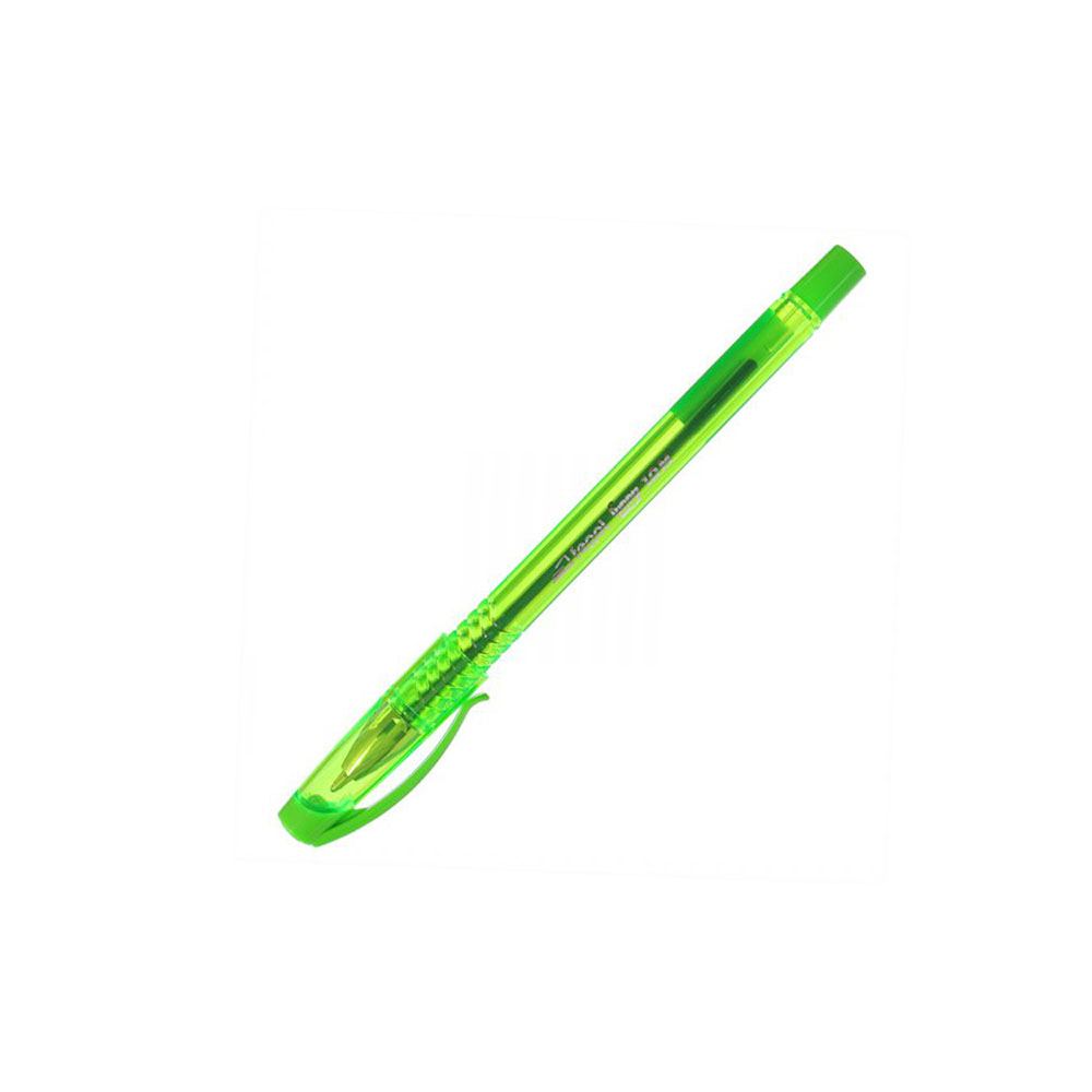 Στυλό Figol με καπάκι πράσινο 1.0 mm