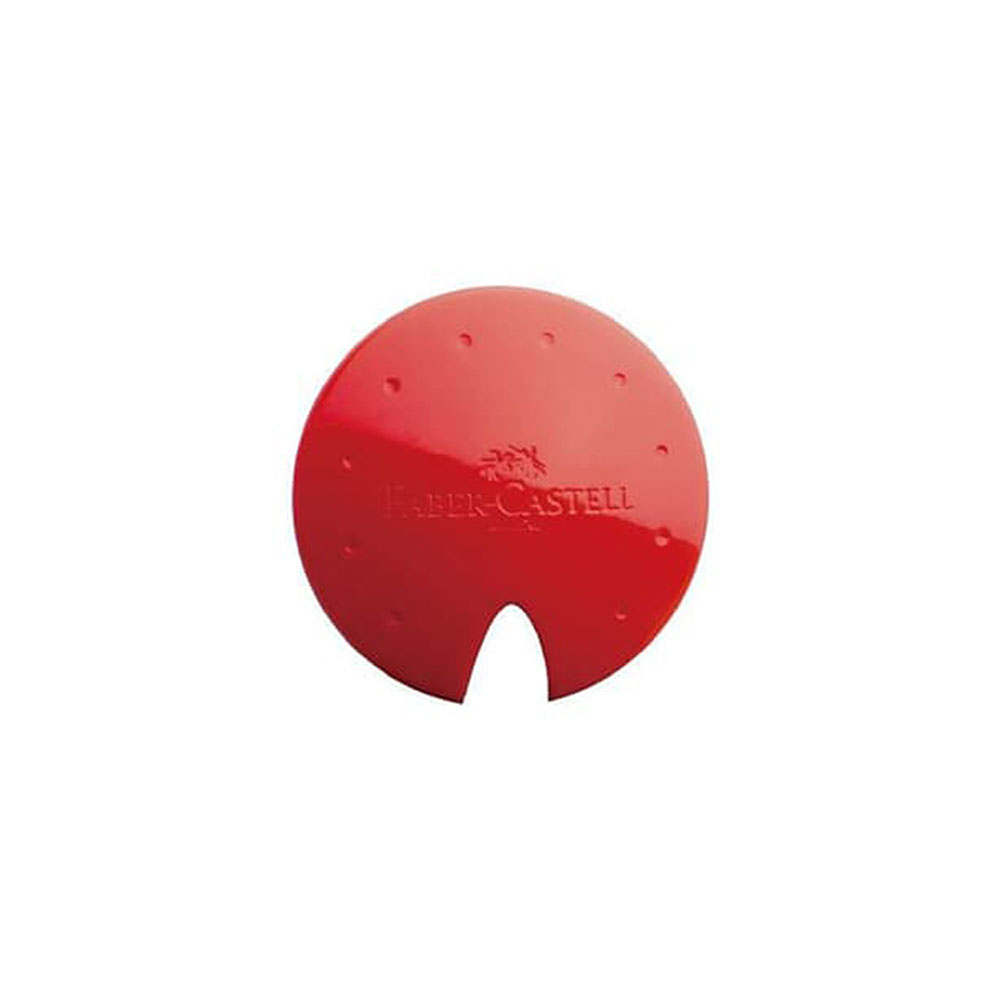 Ξύστρα Faber-Castell mini Ufo κόκκινη