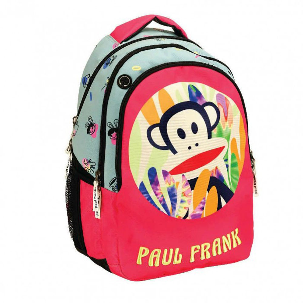 Τσάντα πλάτης δημοτικού οβάλ Back Me Up Paul Frank musictopia (346-72031)