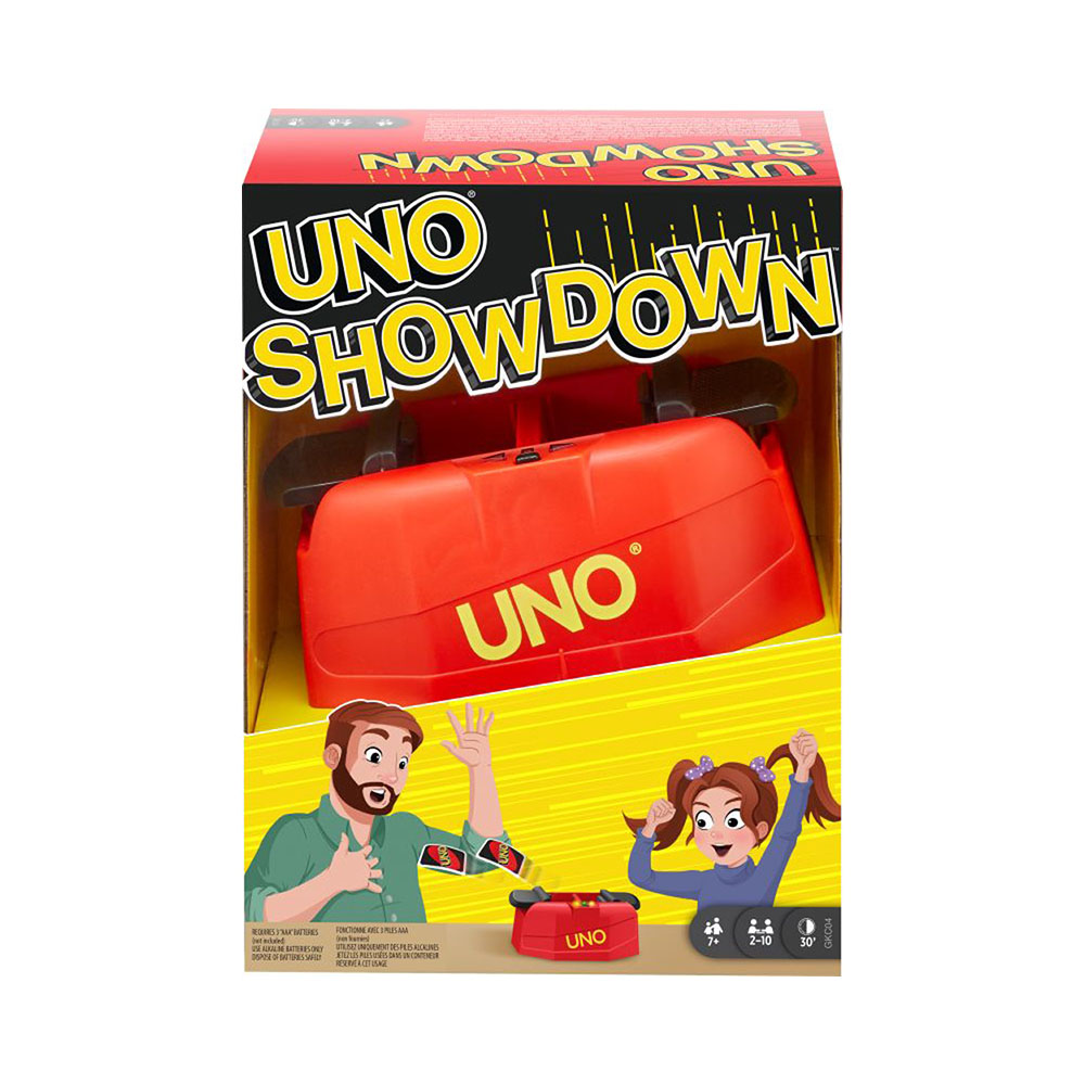 Επιτραπέζιο παιχνίδι Mattel uno showdown (861-00714)