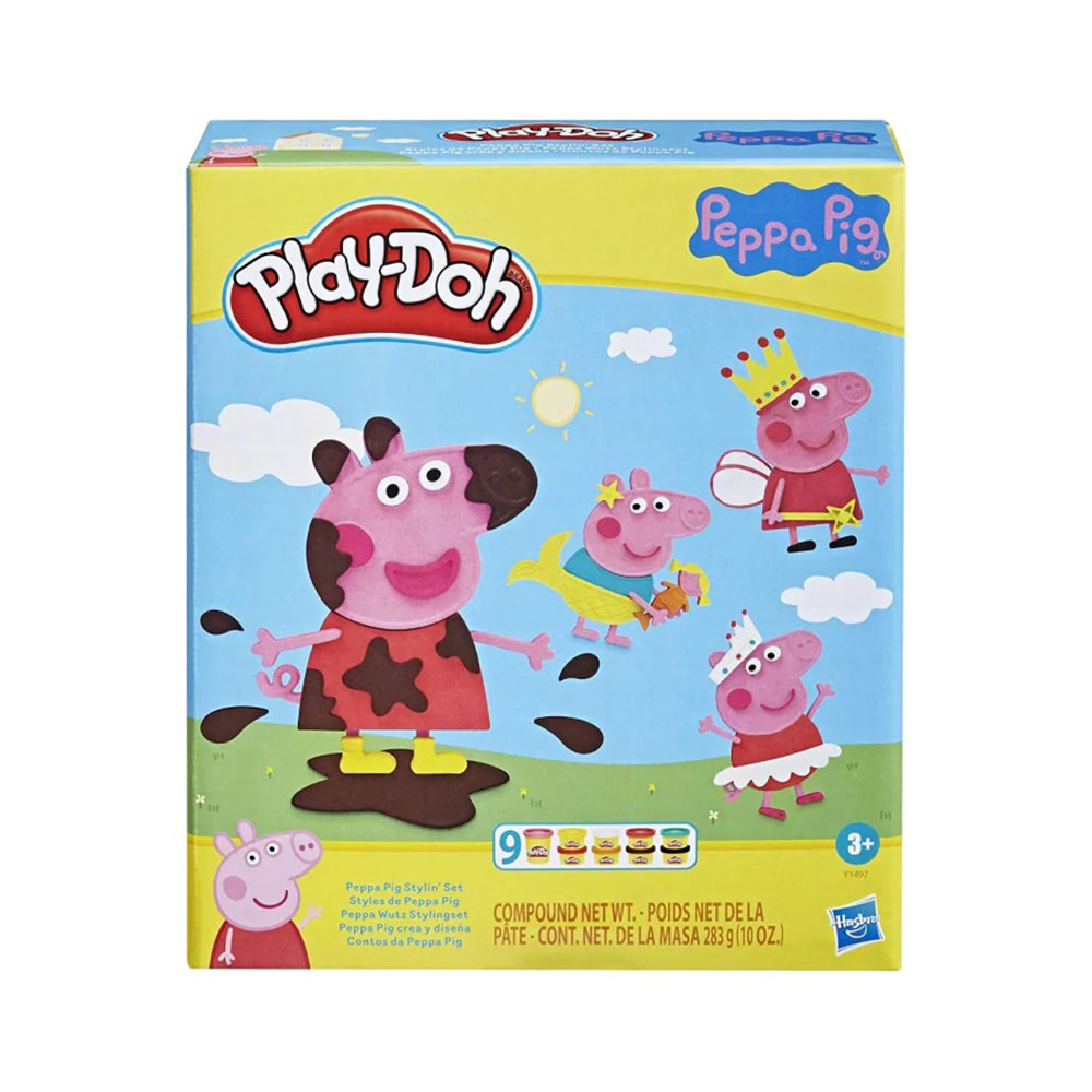 Παιχνίδι Hasbro Play-doh Peppa το γουρουνάκι stylin' set (F1497)