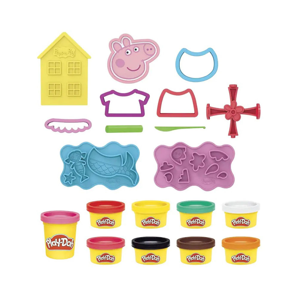 Παιχνίδι Hasbro Play-doh Peppa το γουρουνάκι stylin' set (F1497)