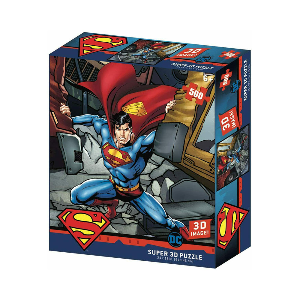Παζλ Desyllas Superman strength 3D 500 τεμάχια (32523)