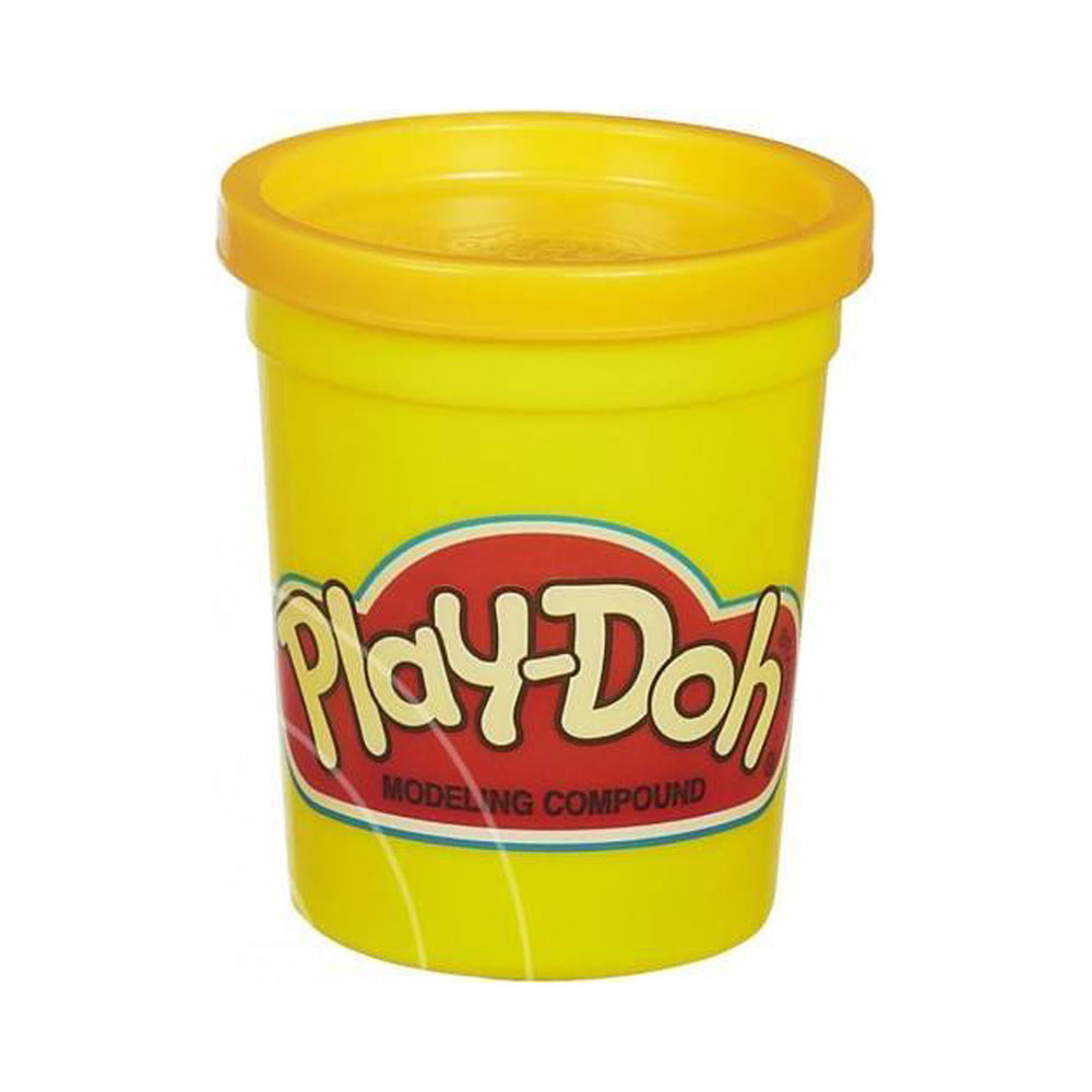 Πλαστελίνη play doh Hasbro μονό βαζάκι χρώμα κίτρινο (B6756)
