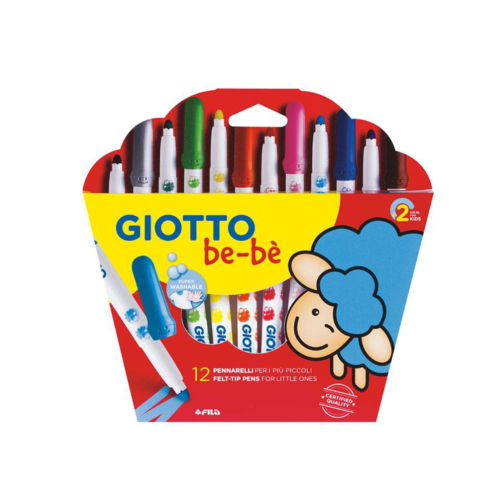 Μαρκαδόροι Giotto be-be σετ 12 τεμάχια (000466700)