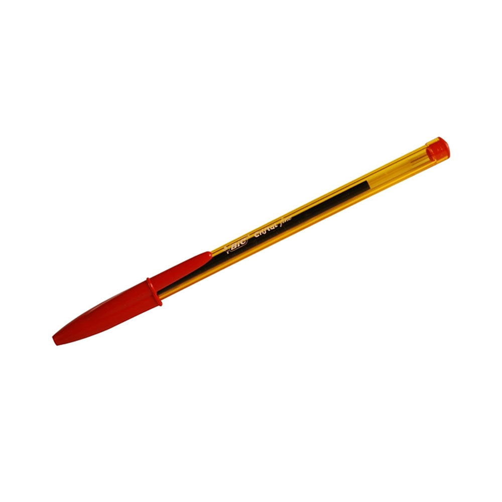 Στυλό Bic cristal original fine 0,8mm κόκκινο (872720)