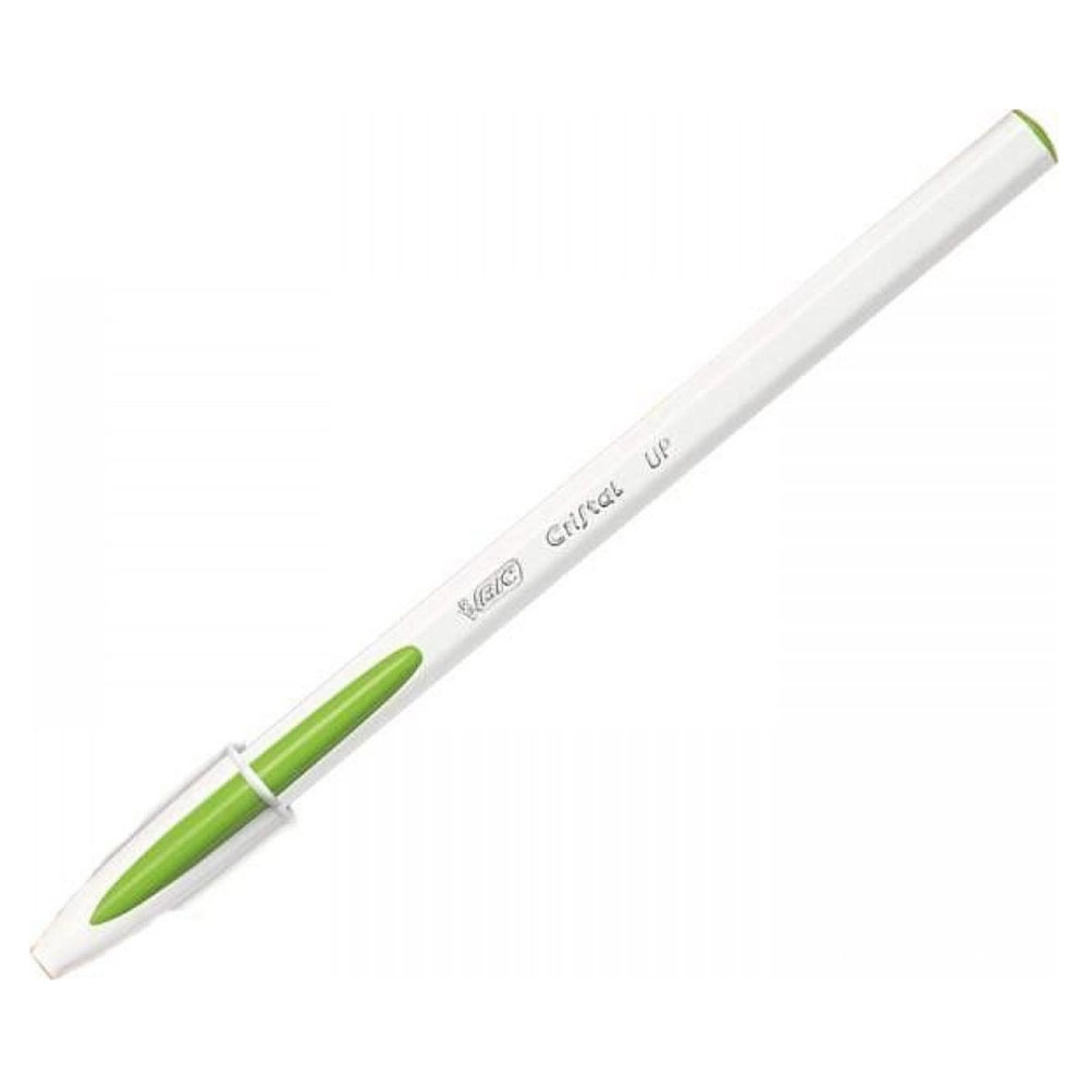 Στυλό Bic ballpoint 1.2mm με μπλε μελάνι cristal up πράσινο (950446)