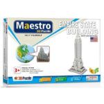 Παζλ Maestro 3d world's great architecture Empire State Building 42 τεμάχια (MY1020)