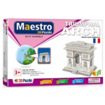 Παζλ Maestro 3d world's great architecture Triumphal Arch 29 τεμάχια (MY1017)