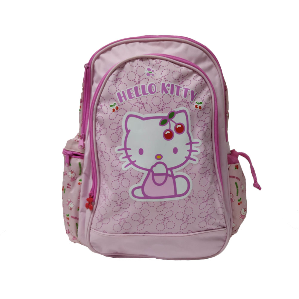 Τσάντα πλάτης δημοτικού Graffiti Hello kitty ροζ