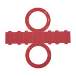 Φαναράκι 3D Heyda χάρτινο στρογγυλό διαμέτρου 22cm κόκκινο (204876225)