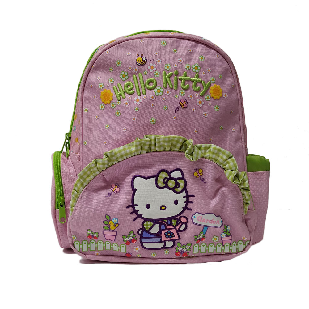 Τσάντα πλάτης Graffiti Hello Kitty garden ροζ