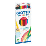 Ξυλομπογιές Giotto colors 3.0 blister 12τμχ (F276600)