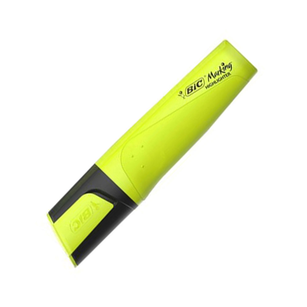Μαρκαδόρος Bic marking highlighter 1.7-4.8mm κίτρινο (943647)