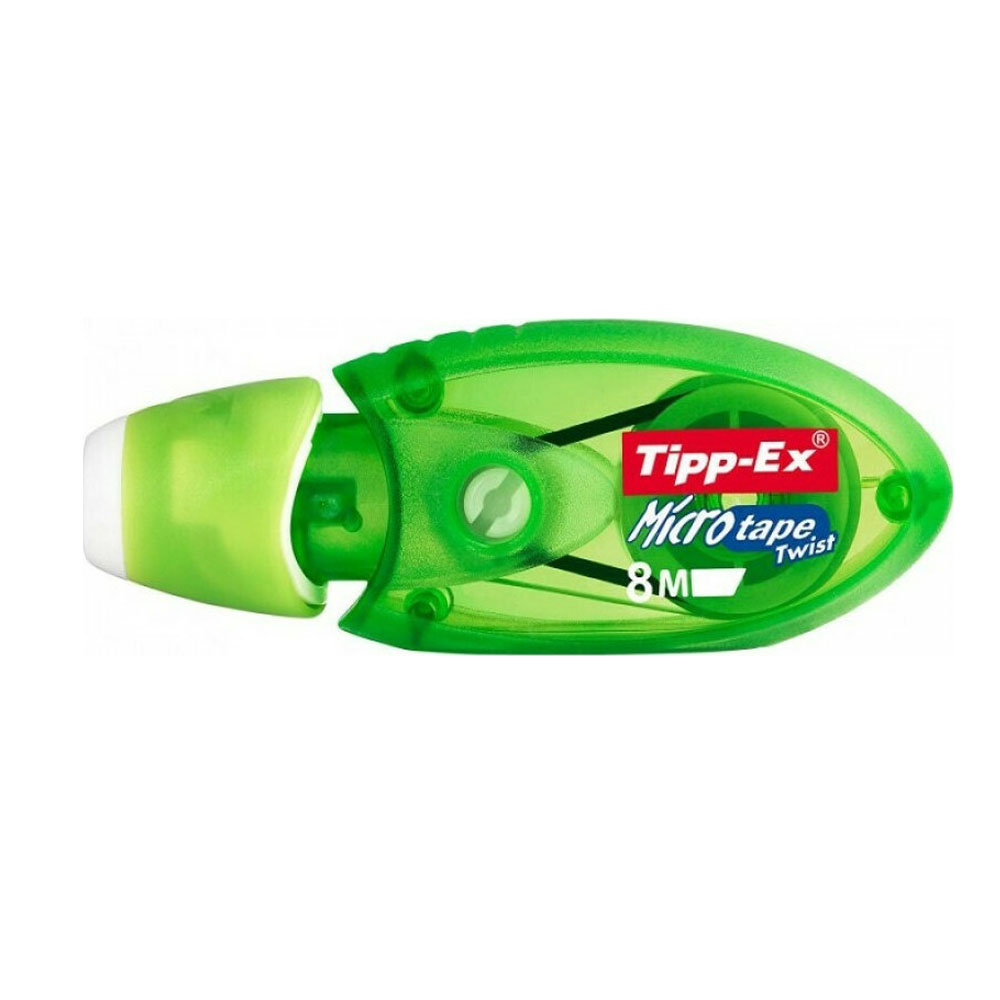 Διορθωτική ταινία Tipp-ex micro tape twist 8mX5mm πράσινο (502438)