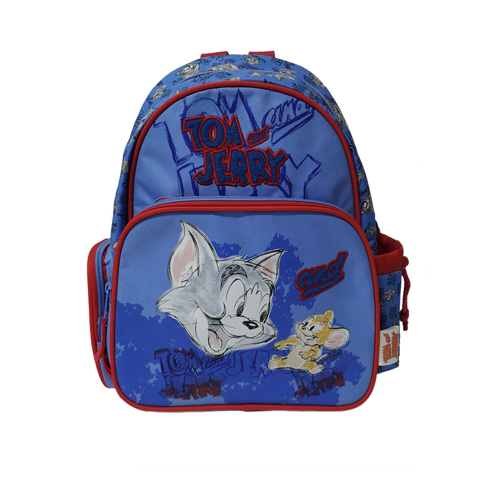 Τσάντα πλάτης νηπίου Graffiti Tom and Jerry γαλάζιο