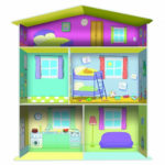 Παιχνίδι κατασκευής Lisciani Peppa pig learning house 3D (92055)