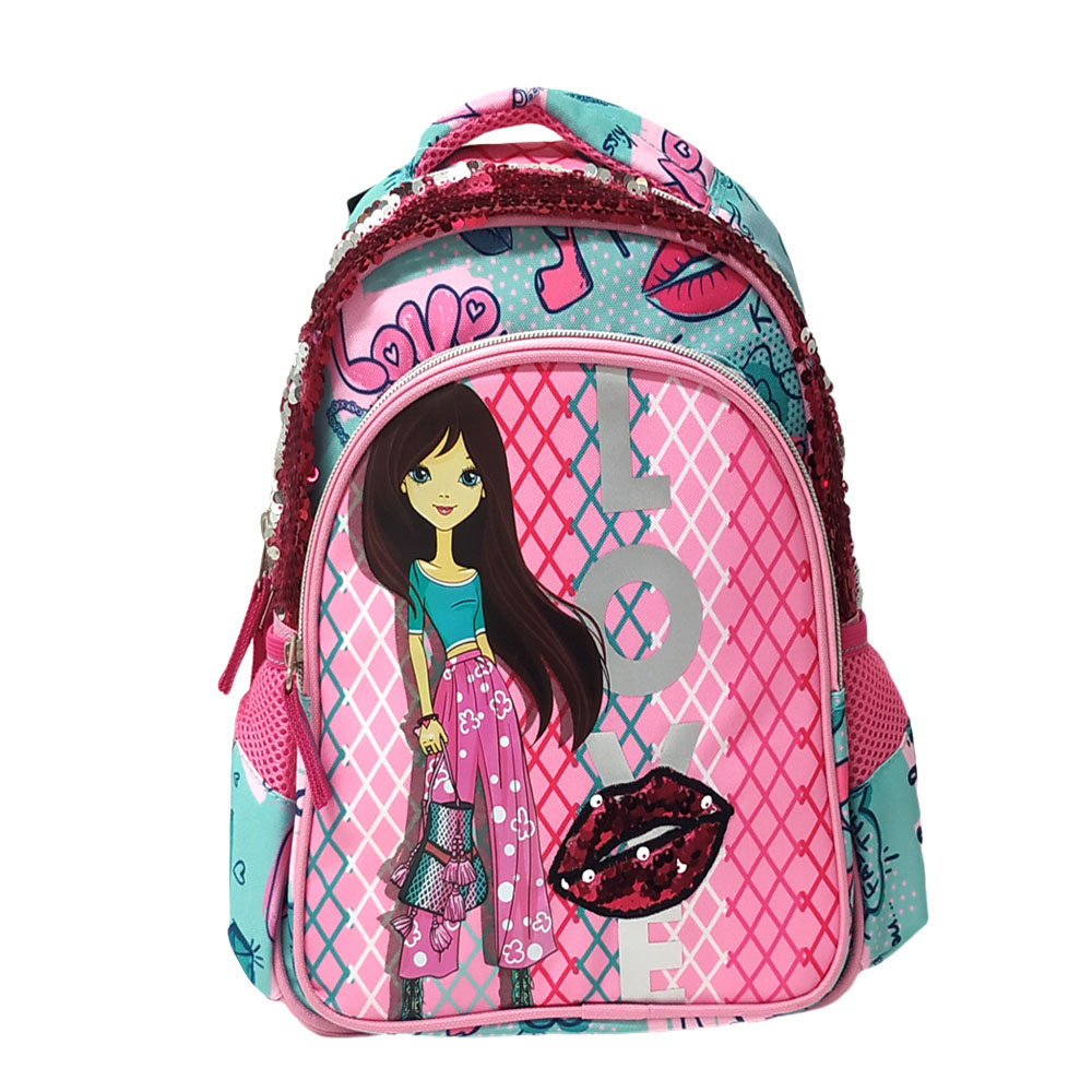 Τσάντα πλάτης δημοτικού Graffiti fashion girl (221212)