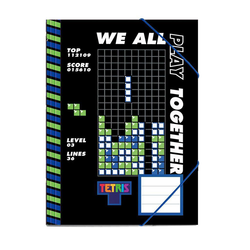 Φάκελος με λάστιχο Tetris 25X35cm (000504056)