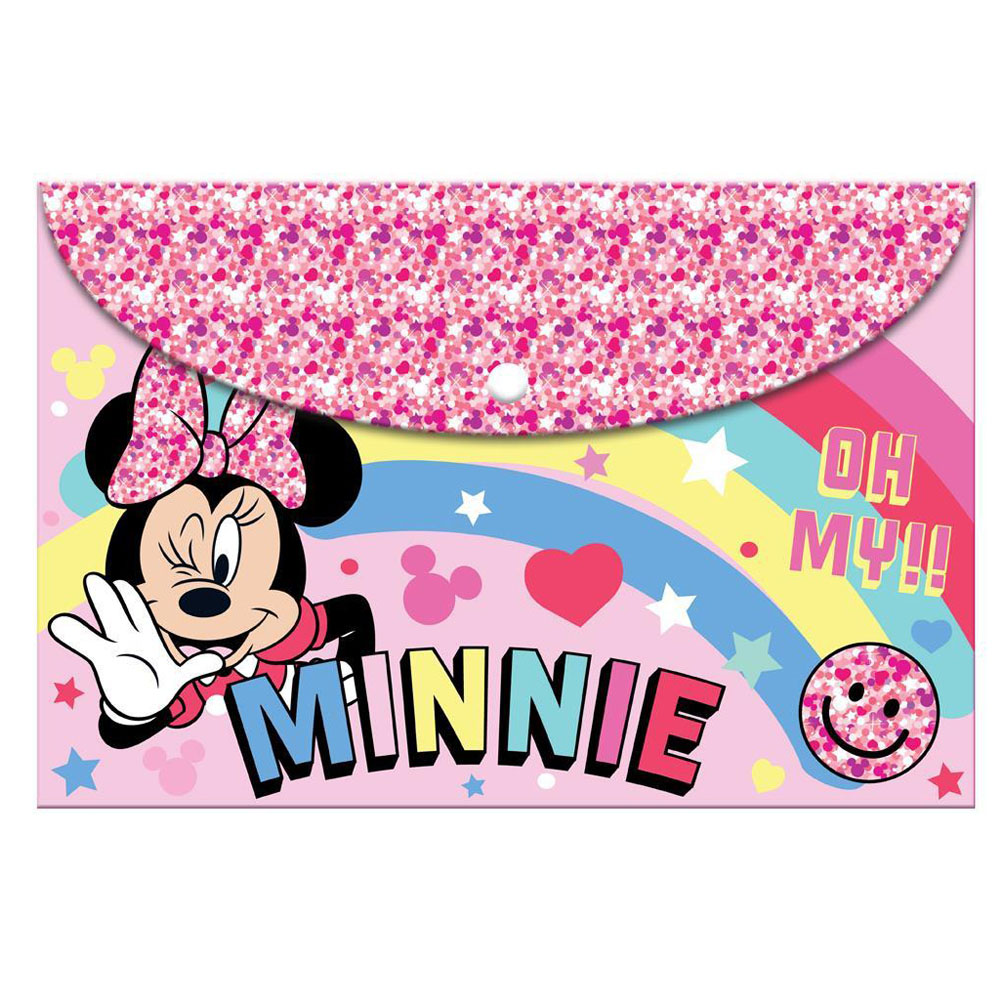 Φάκελος κουμπί Disney Minnie mouse A4 PP (000563046)