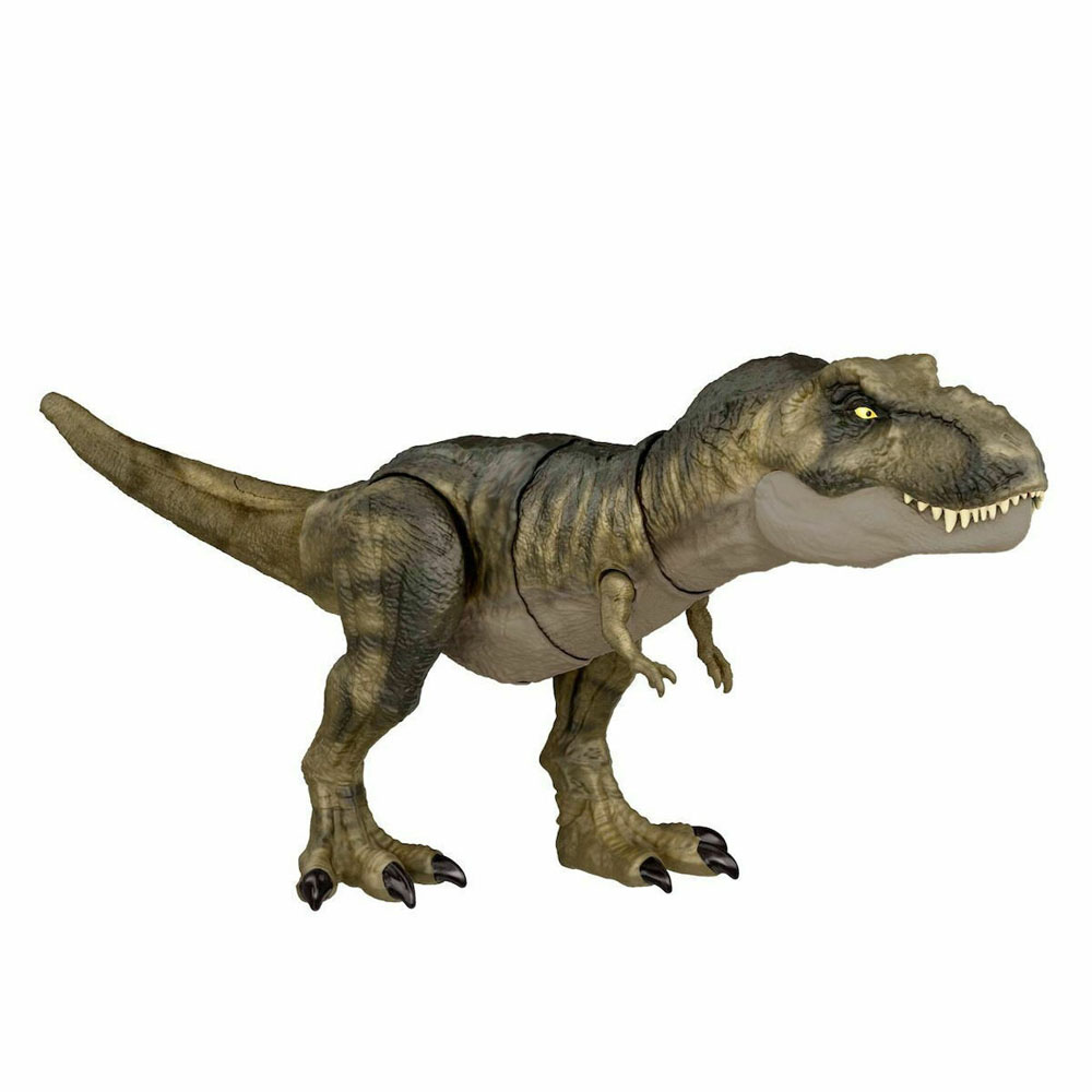 Δεινόσαυρος T-Rex Mattel Jurassic world που χτυπαέι και καταβροχθίζει (HDY55)