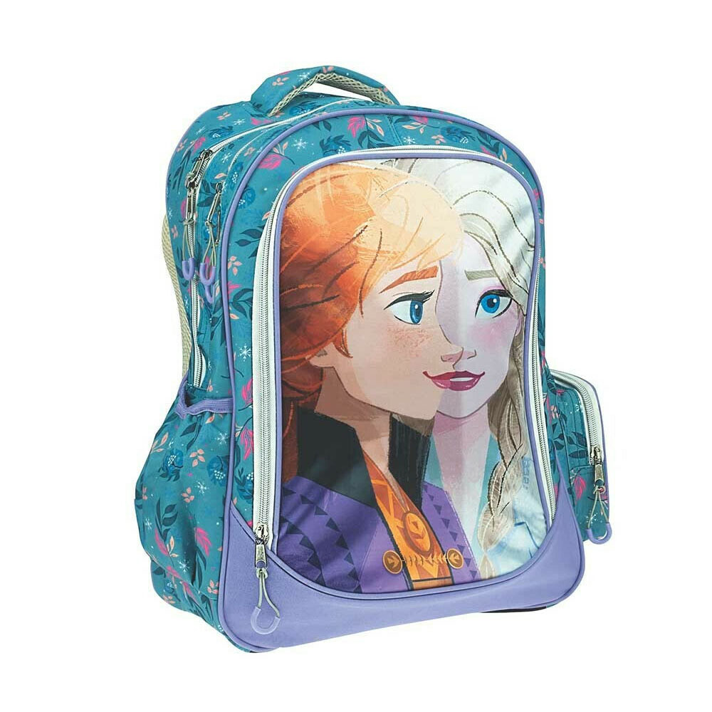 Τσάντα πλάτης δημοτικού Gim Frozen πολύχρωμη (341-68031)