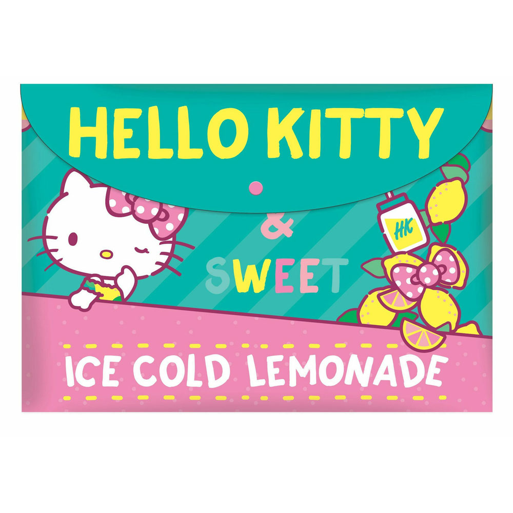 Φάκελος κουμπί Gim Hello Kitty A4 PP (335-70580)