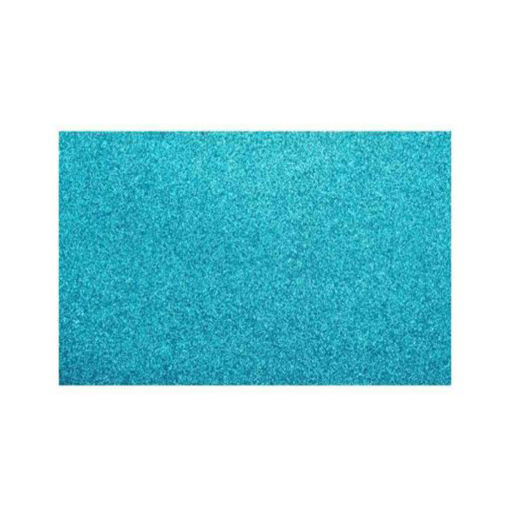 Χαρτόνι glitter Kangaro 50X70cm 300gr ocean blue (K-0060K07)