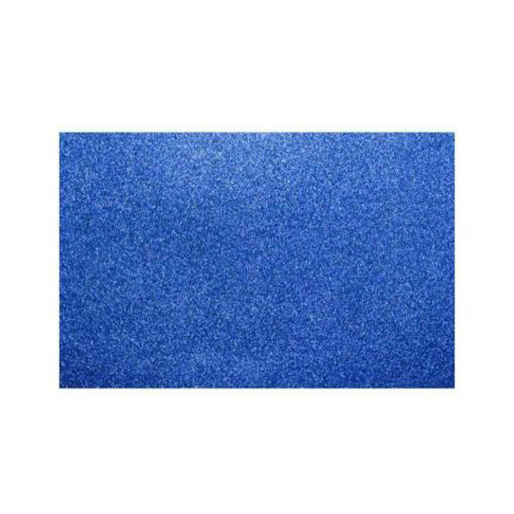 Χαρτόνι glitter Kangaro 50X70cm 300gr μπλε (K-0060K18)