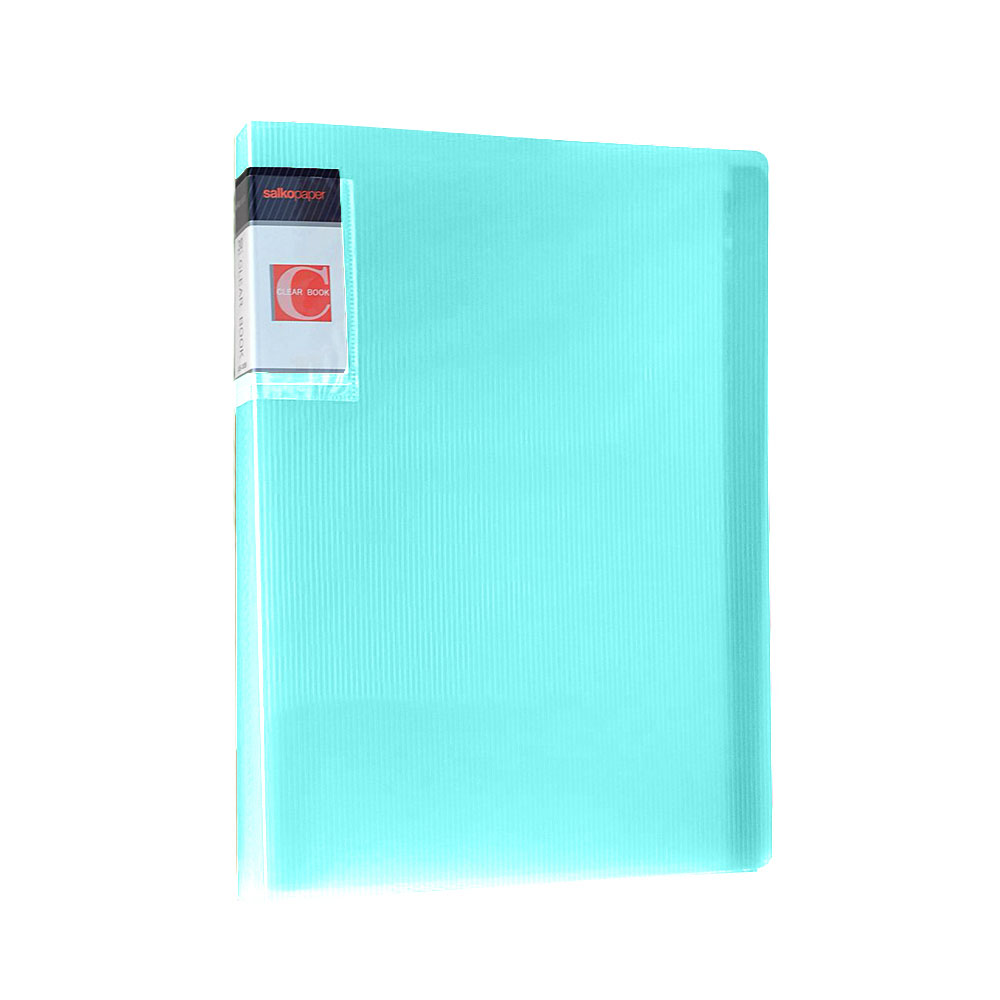 Ντοσιέ Σουπλ Salko Paper με 100 διαφάνειες Α4 γαλάζιο (9550)