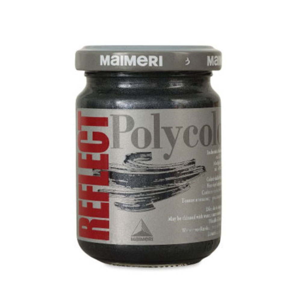 Polycolor reflect maimery black, μαύρο 140ml (001120568)