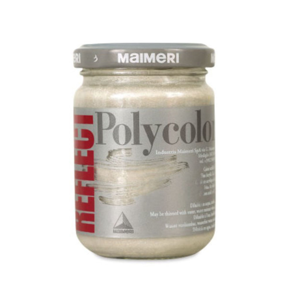 Polycolor reflect maimeri white, άσπρο 140ml (001120561)