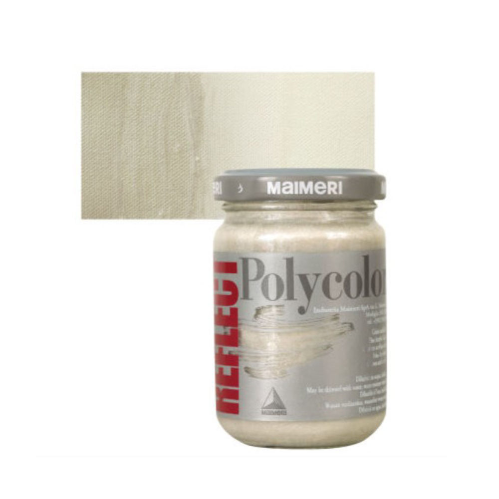 Polycolor reflect maimeri white, άσπρο 140ml (001120561)