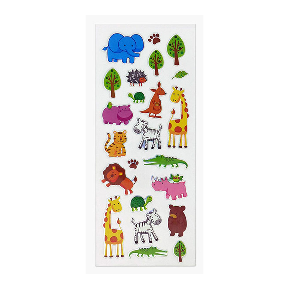Αυτοκόλλητα stickers Fun stickers animals 31X11cm (820)