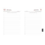 Ημερολόγιο ημερήσιο Formo 12X17cm 2023 κόκκινο (32042.a)