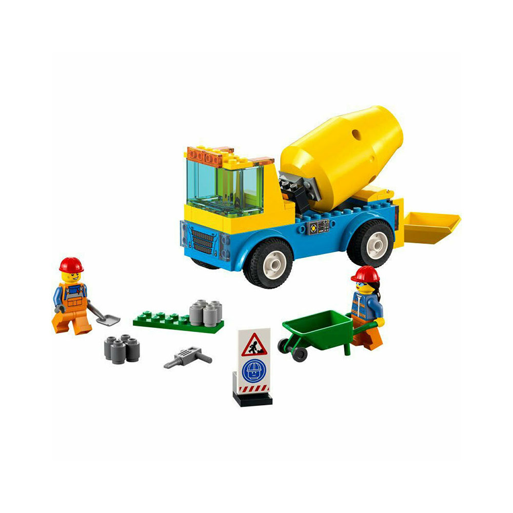 Lego City: Cement Mixer Truck (60325)