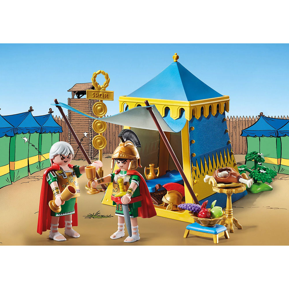 Playmobil Asterix Σκηνή του ρωμαίου εκατόνταρχου (71015)