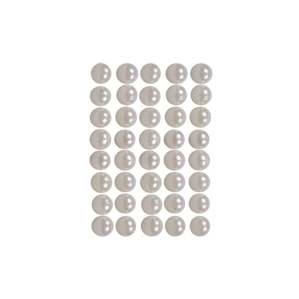 Μαργαριτάρια I-Mondi σετ 40gr 10mm λευκό χρώμα (103-10-002)