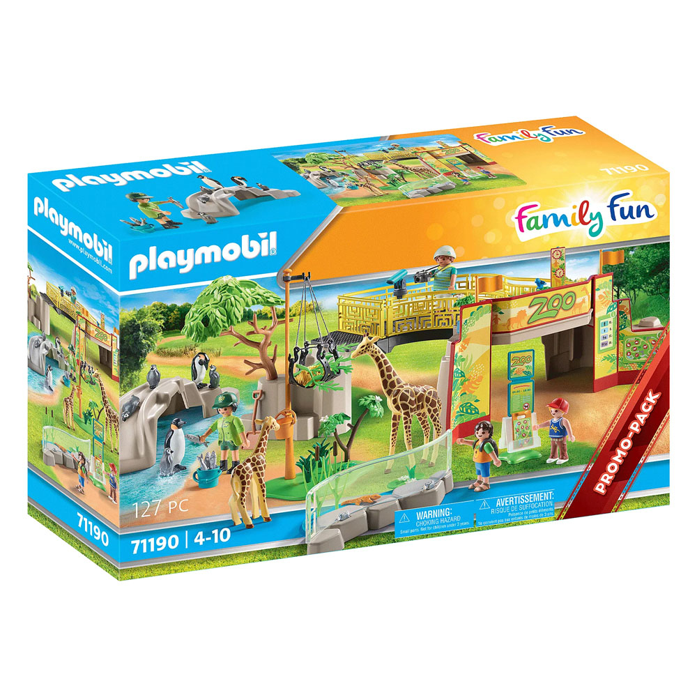 Playmobil Family Fun Ζωολογικός κήπος (71190)